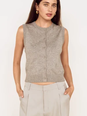Gilet en tricot Mink Pink Etta MG2603808