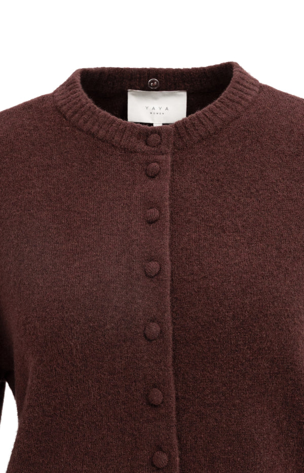 Cardigan en tricot Yaya 01010185-610