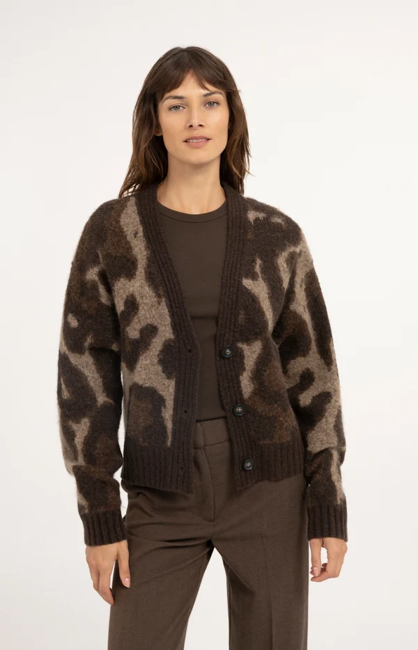 Cardigan en tricot Yaya 01010182-610 (Updating)