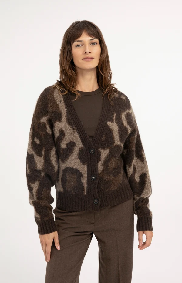 Cardigan en tricot Yaya 01010182-610 (Updating)
