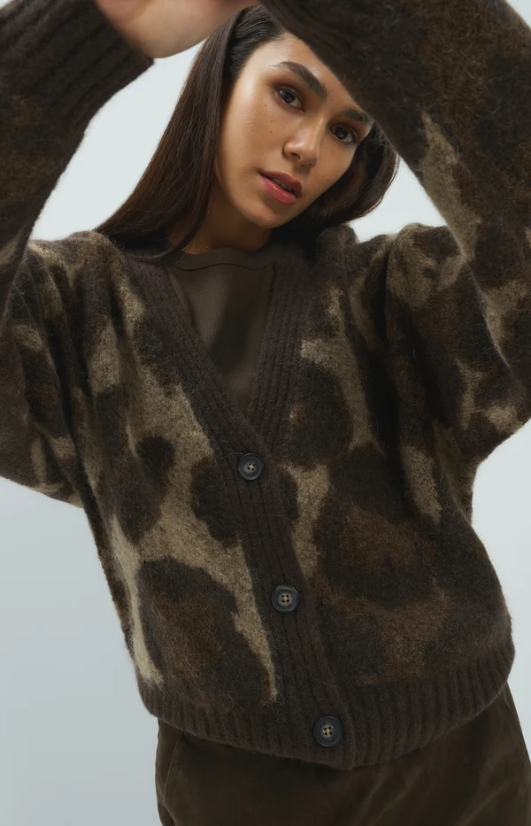 Cardigan en tricot Yaya 01010182-610 (Updating)