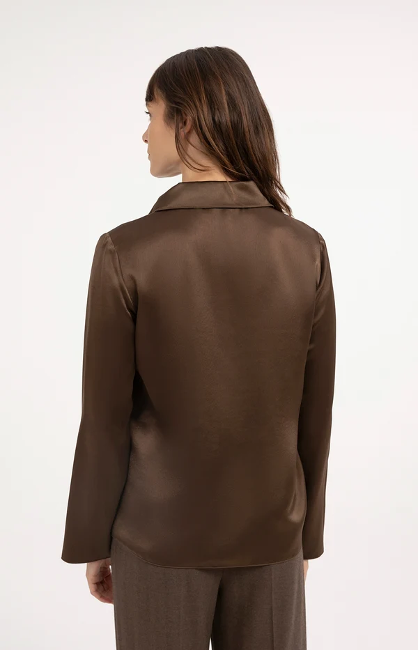 Blouse satinée Yaya 01701425-610