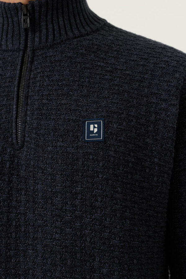 Tricot demi-zip Garcia V261250