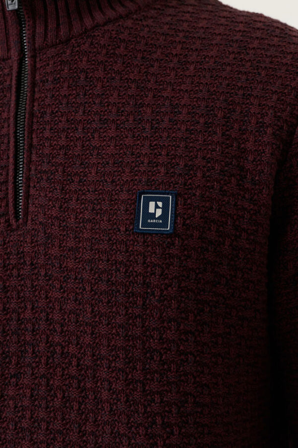 Tricot demi-zip Garcia V261250